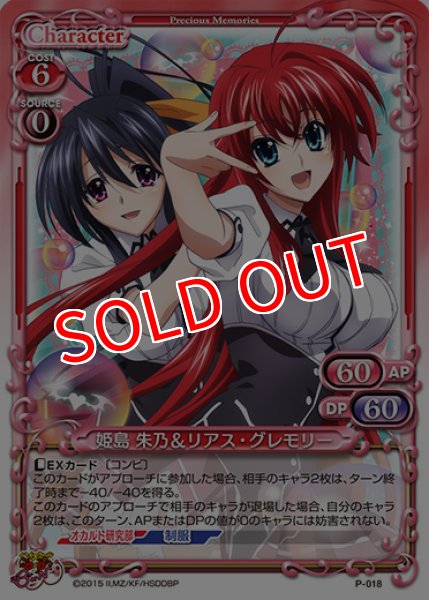 プレシャスメモリーズ 【PM-DD】姫島 朱乃＆リアス・グレモリー【PR】