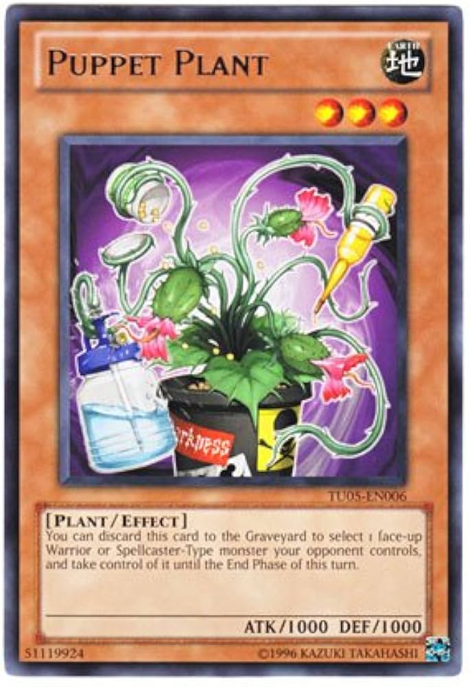 Amazon.co.jp: 遊戯王 英語版 TU05-EN006 Puppet Plant パペット