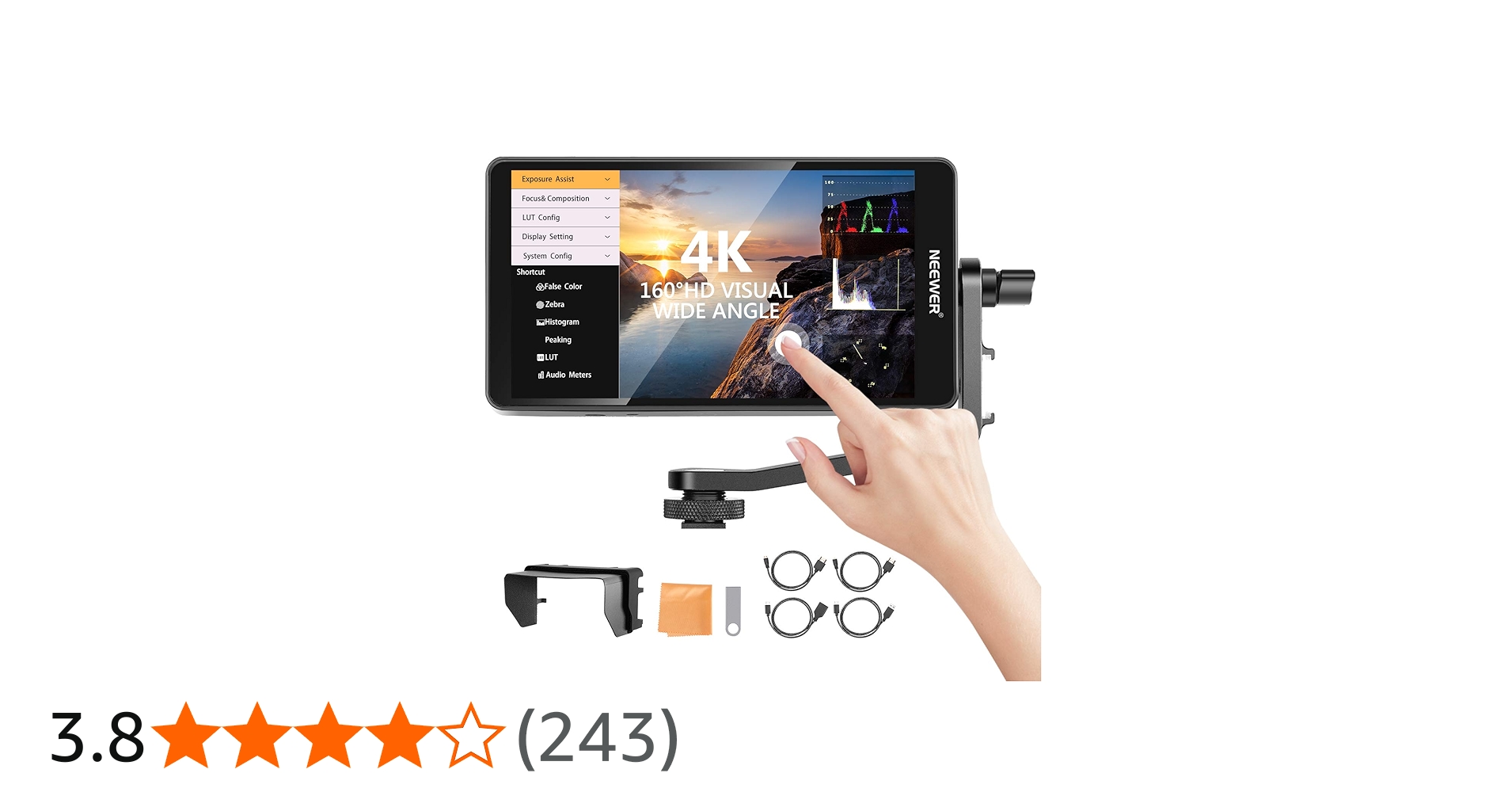 Amazon.co.jp: Neewer FW600 5.5インチタッチスクリーンカメラ