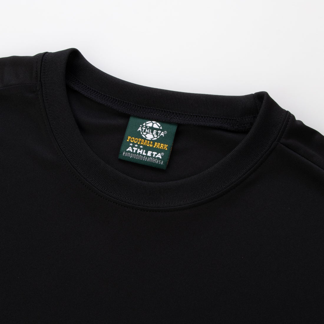 ATHLETA アスレタ 別注 プラTシャツ 半袖(ブラック×ゴールド) FP-426