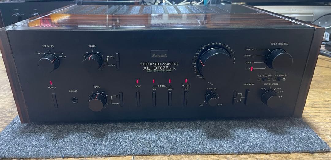 Sansui（サンスイ） AU-D707Fextra SANSUI AU-D707F EXTRA Integrated Amplifier (Transistor) Japan | eBay
