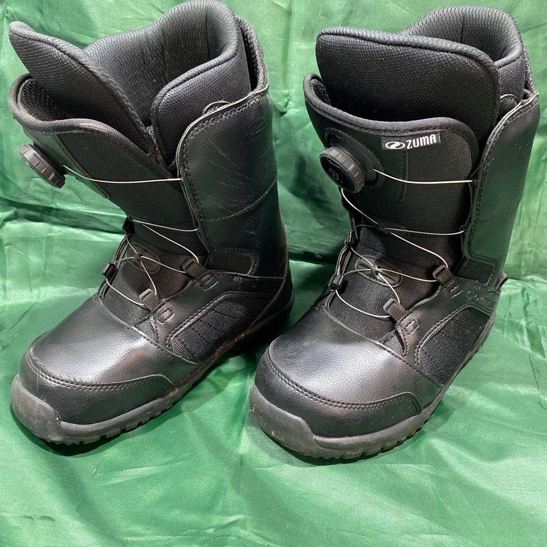 ZUMAブラック スノーボードブーツ エントリーモデル ZUMA ツマ スノーボード ブーツ スノボ BULK TGF