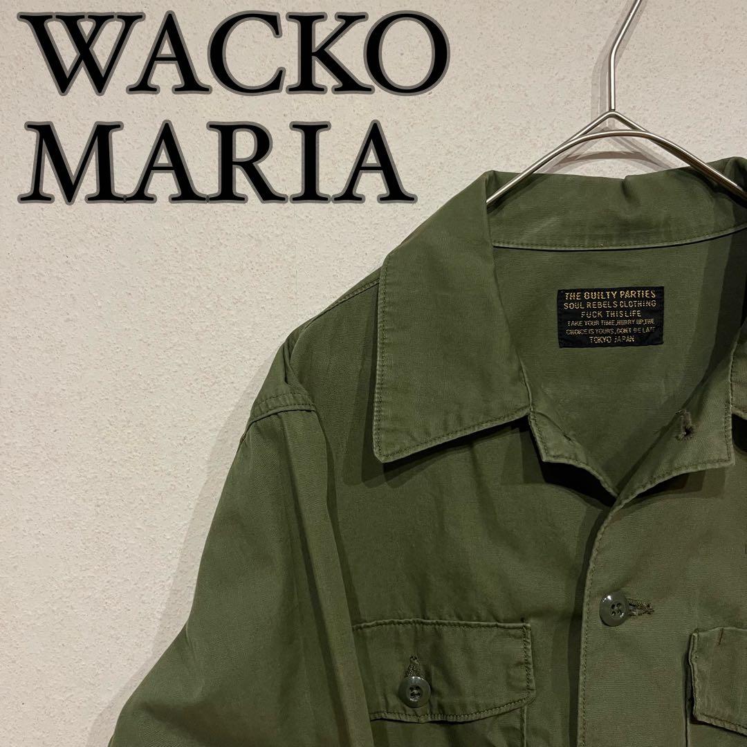 WACKO MARIA ワコマリア アーミーシャツ カーキ WACKO MARIA | ワコマリア ARMY SHIRT TYPE 3 #KHAKI [21SS-WMO-ML23