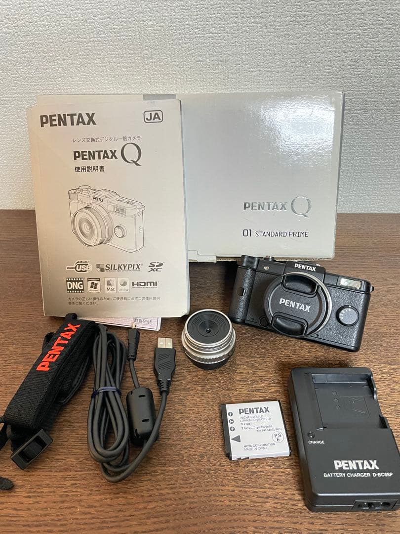 PENTAX Q （ブラック）ミラーレスカメラ 本体と付属品、純正箱に入れて発送 ペンタックス PENTAX Q レンズキット [ブラック] 価格比較 - 価格.com